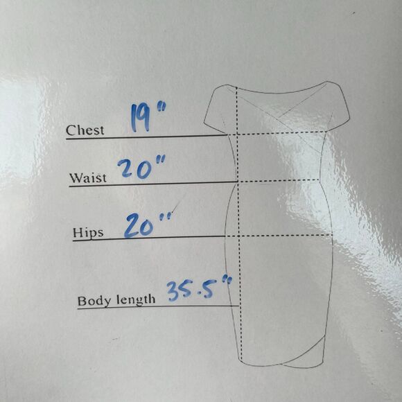 NWT Women’s Cold Should Round Neck Embroidery Dress-Glam Size Small #364 - Picture 8 of 12